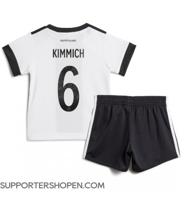 Tyskland Joshua Kimmich #6 Hemmatröja Barn VM 2022 Kortärmad (+ korta byxor)